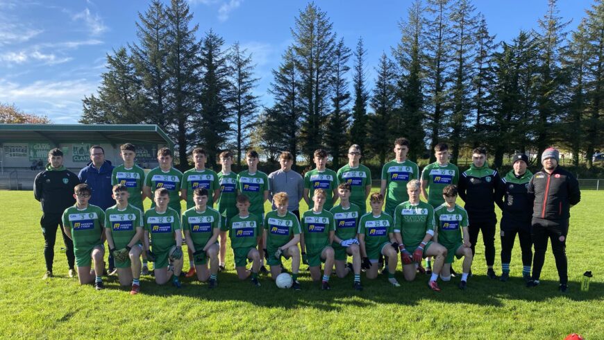 Drumragh minor boys pick up another win