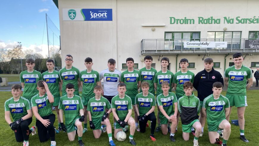 Drumragh minor boys secure league win