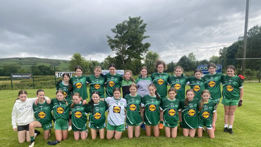 Drumragh U14 girls lose out in league semi-final