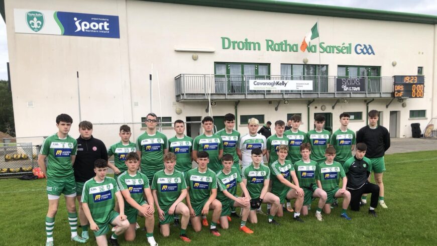 Drumragh minor boys share points with Coalisland