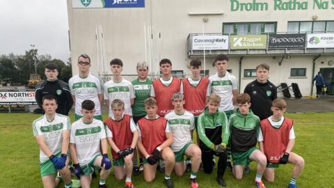 Drumragh minor boys beaten after extra-time