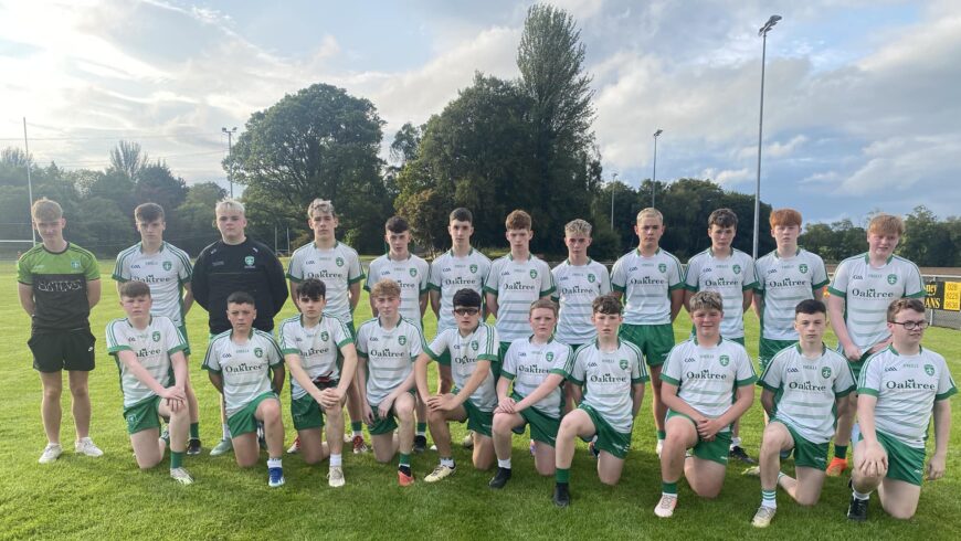 Drumragh U16 boys edge league thriller