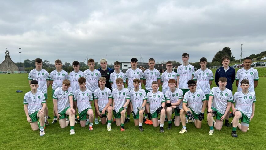 Drumragh U16 boys win championship opener