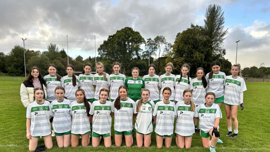 Drumragh U16 girls lose out in league game