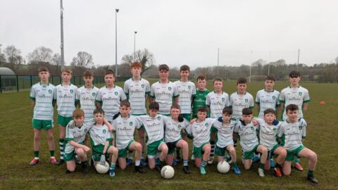 Drumragh U14 boys lose out to Drumquin