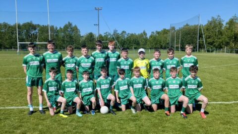 U14 Boys edged out in first round of the Championship